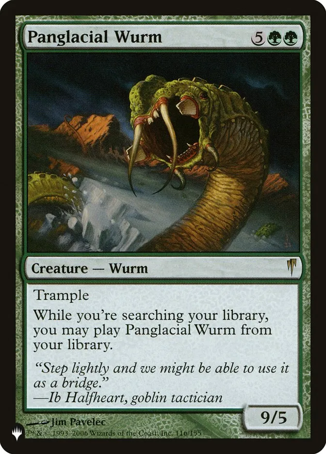 Panglacial Wurm Front Face