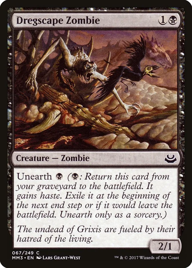 Dregscape Zombie Front Face