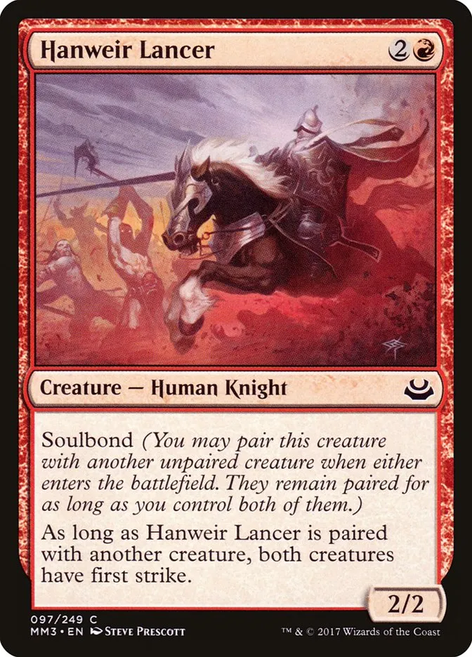 Hanweir Lancer Front Face