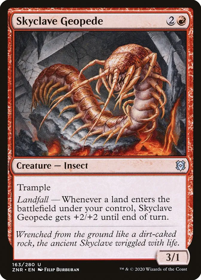 Skyclave Geopede Front Face