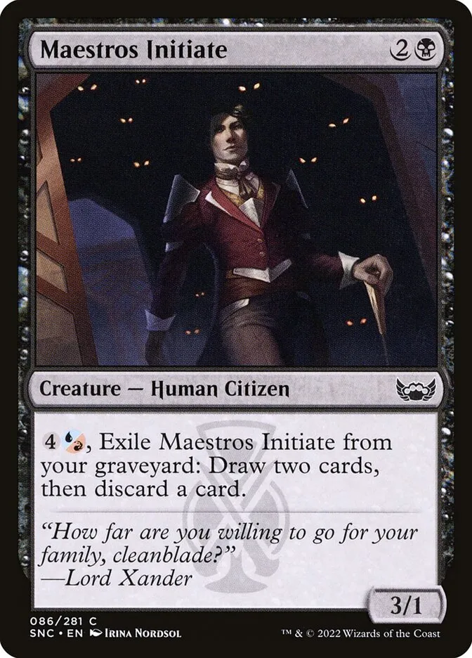 Maestros Initiate Front Face