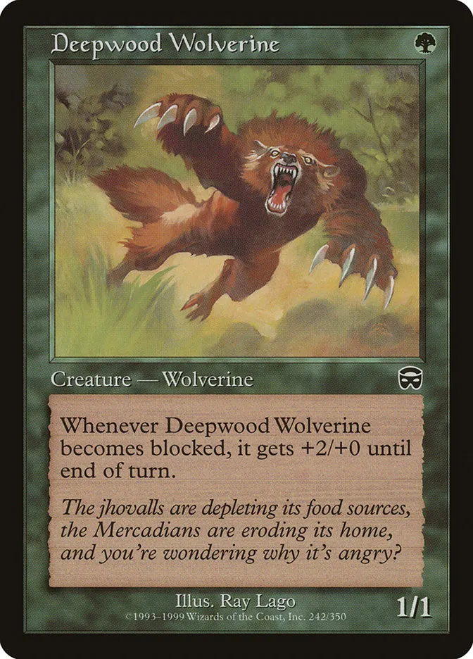 Deepwood Wolverine Front Face