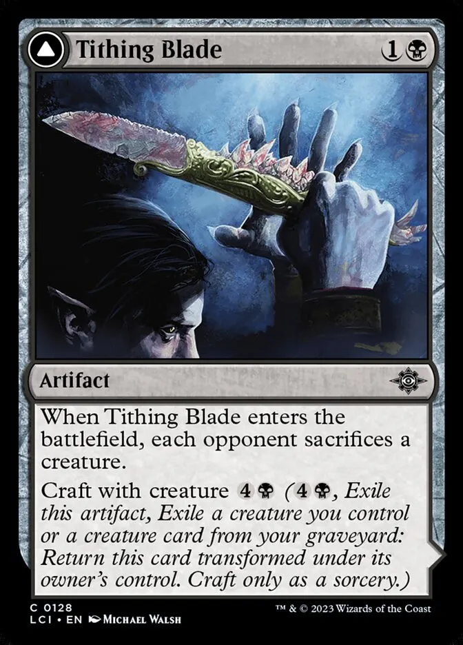 Tithing Blade // Consuming Sepulcher Front Face
