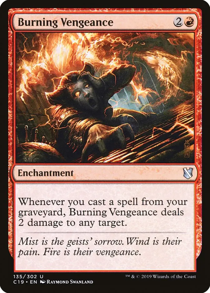 Burning Vengeance Front Face