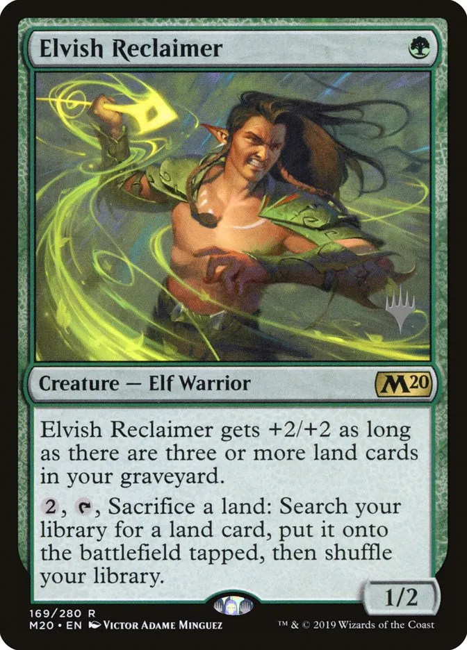 Elvish Reclaimer Front Face
