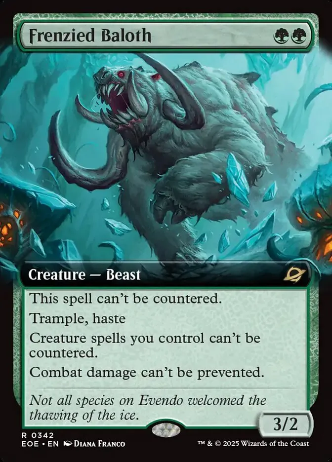 Frenzied Baloth Front Face