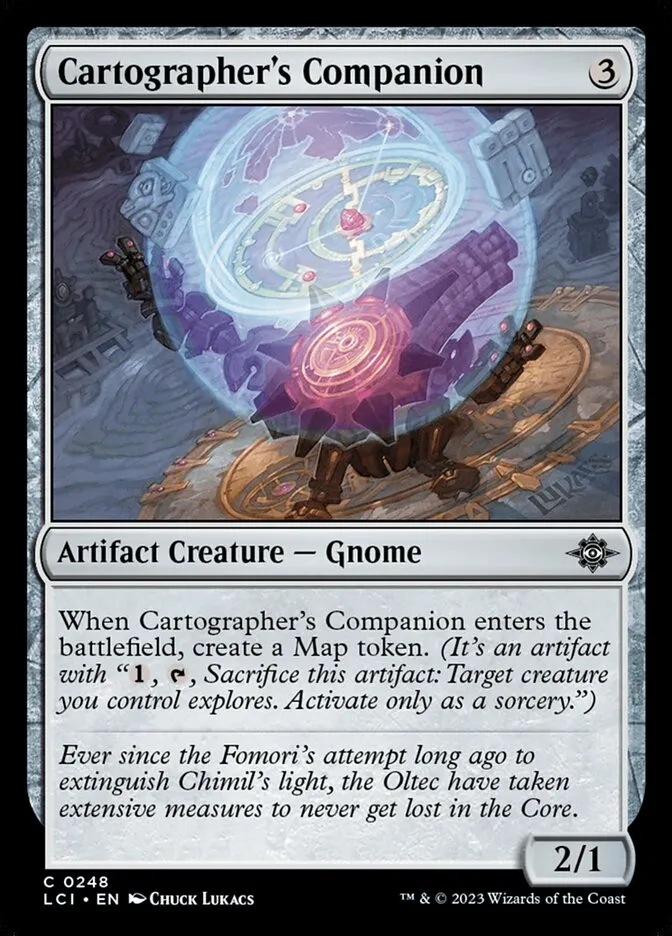 Cartographer's Companion Front Face
