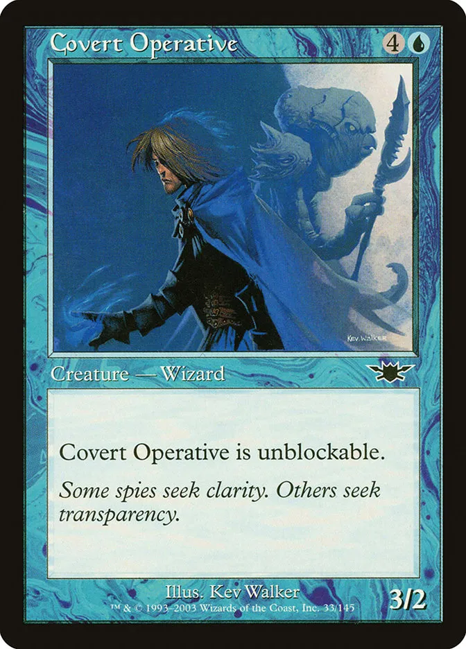 Covert Operative Front Face