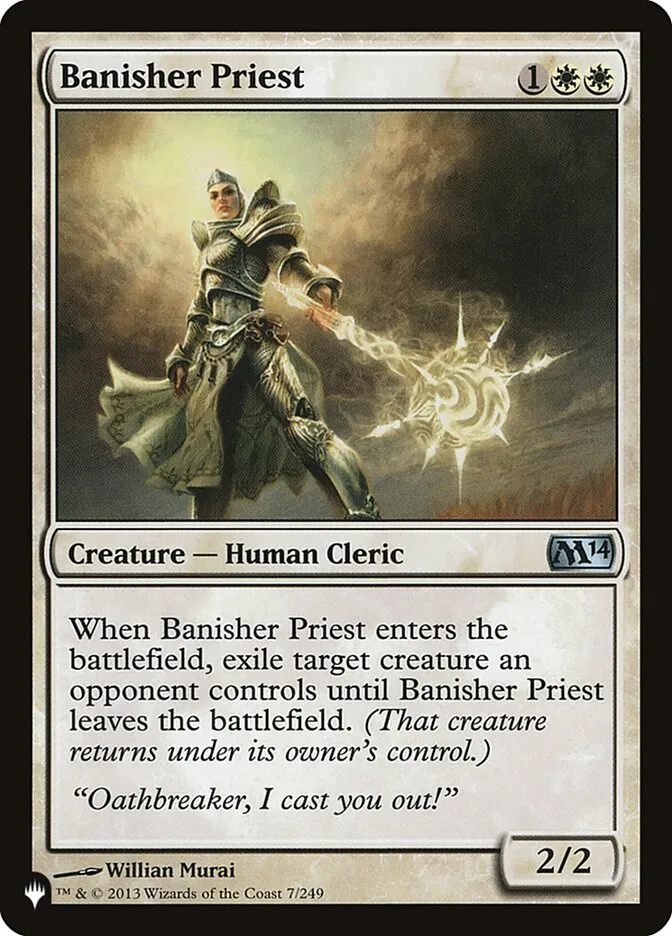 Banisher Priest Front Face