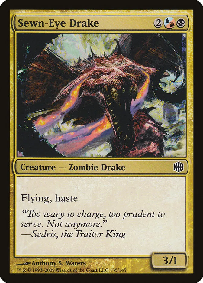 Sewn-Eye Drake Front Face