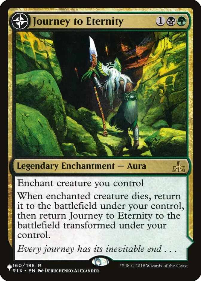 Journey to Eternity // Atzal, Cave of Eternity Front Face