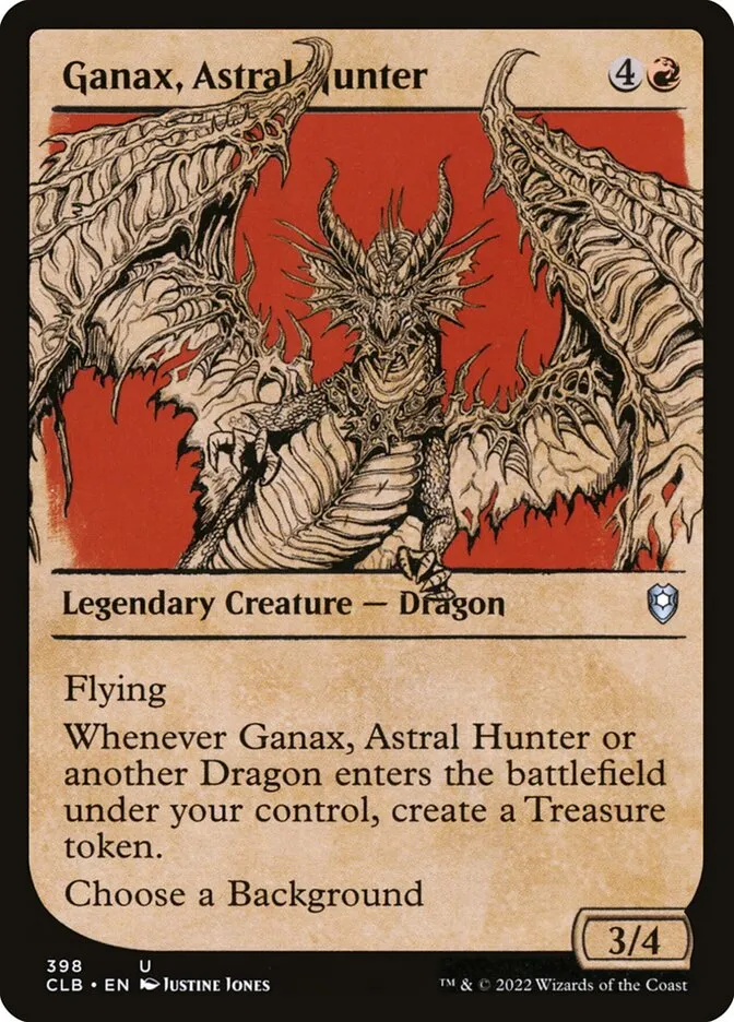 Ganax, Astral Hunter Front Face