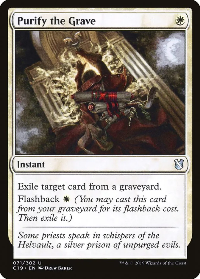 Purify the Grave Front Face