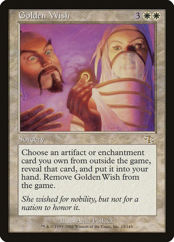 Golden Wish Front Face