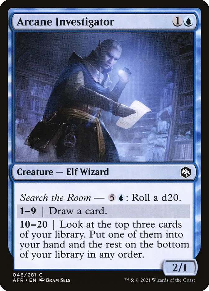Arcane Investigator Front Face
