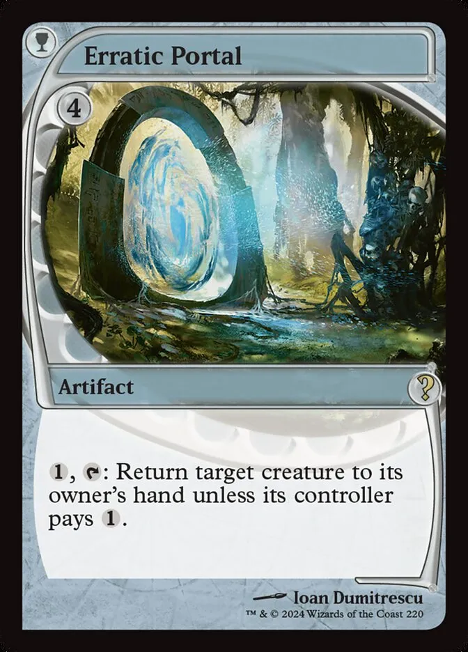 Erratic Portal Front Face