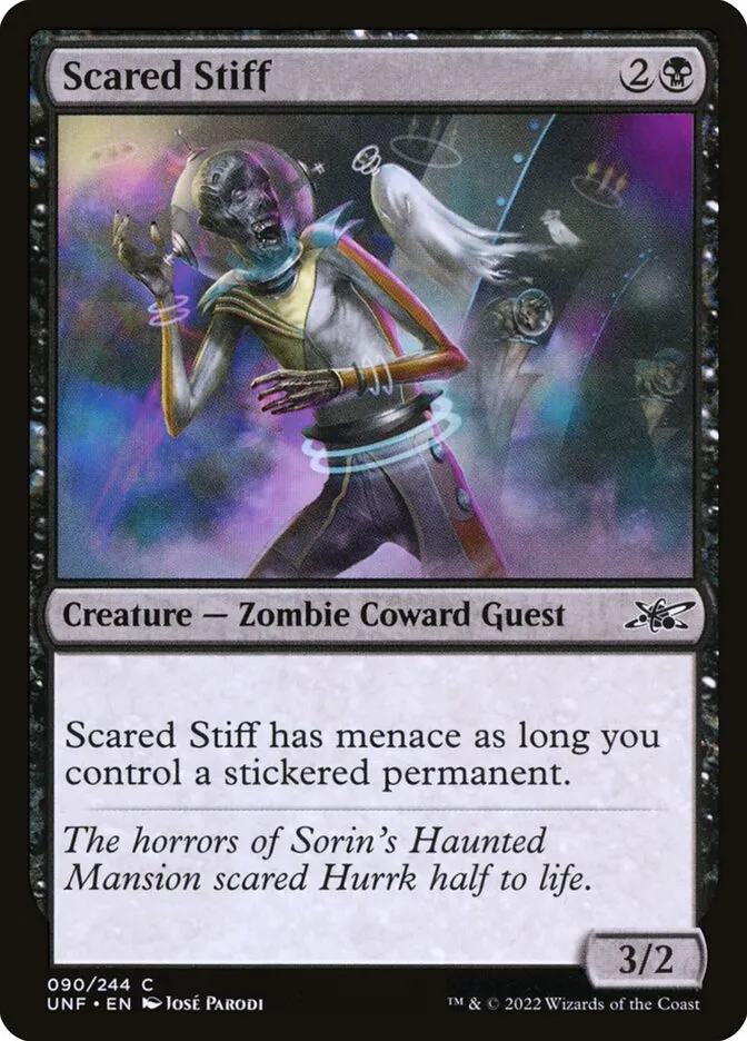Scared Stiff Front Face
