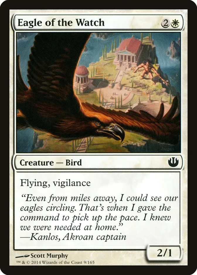 Eagle of the Watch Front Face