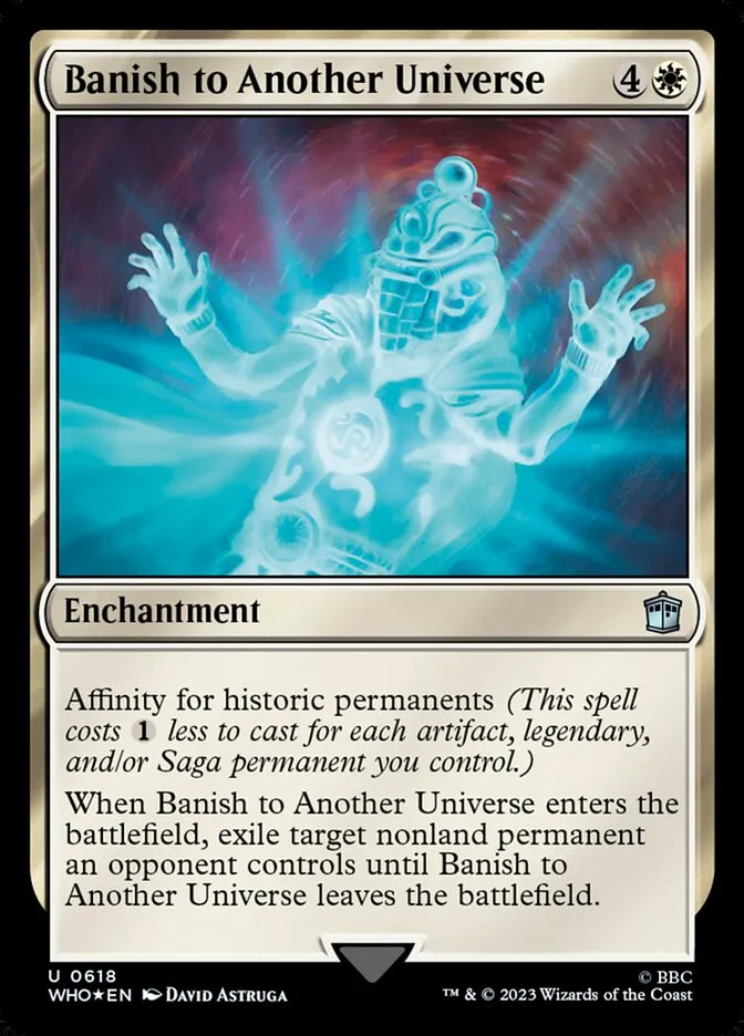 Banish to Another Universe Front Face