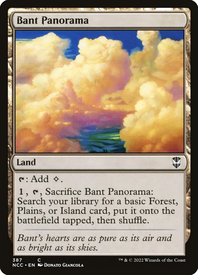 Bant Panorama Front Face