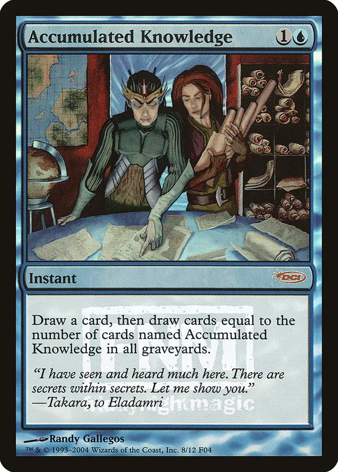 Accumulated Knowledge Front Face