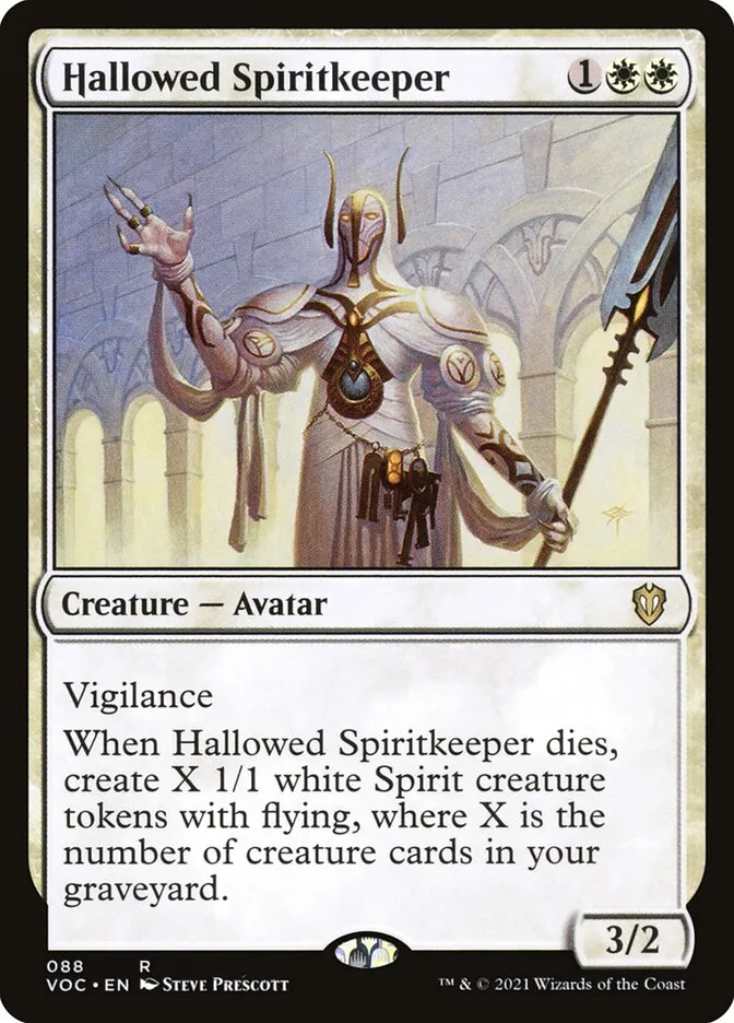 Hallowed Spiritkeeper Front Face