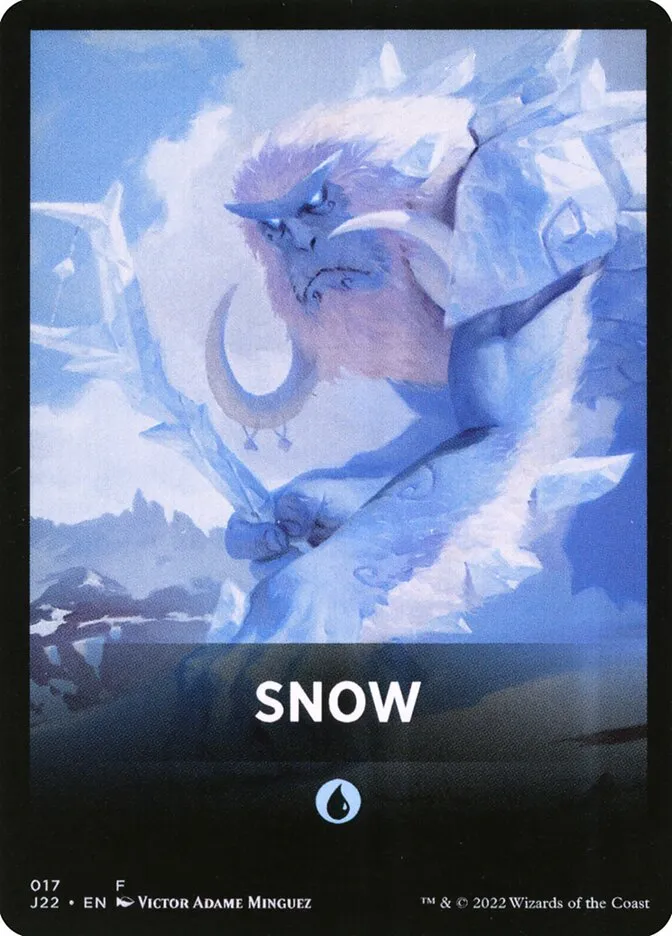 Snow Front Face