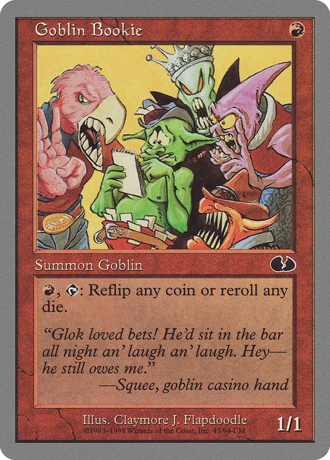 Goblin Bookie Front Face