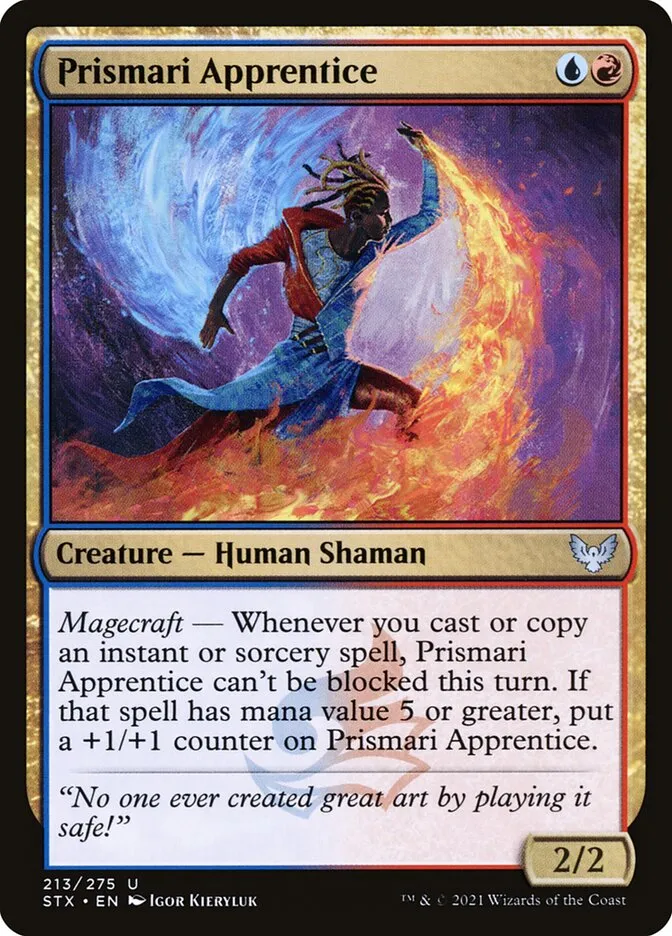Prismari Apprentice Front Face