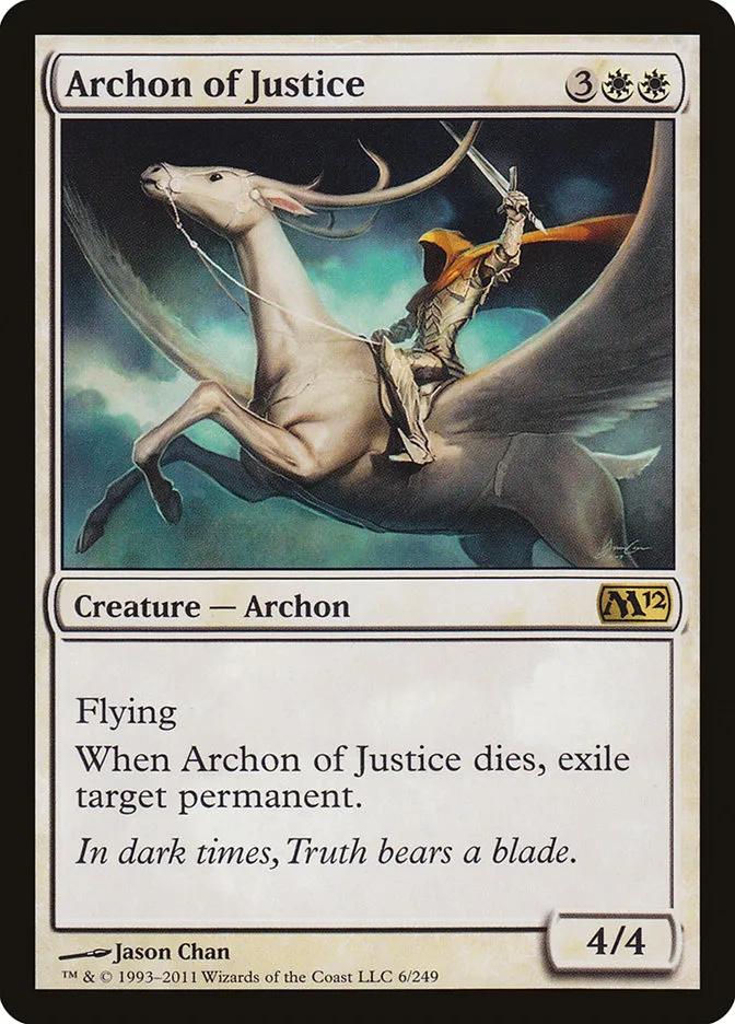 Archon of Justice Front Face