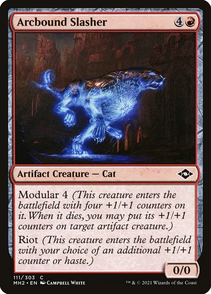 Arcbound Slasher Front Face