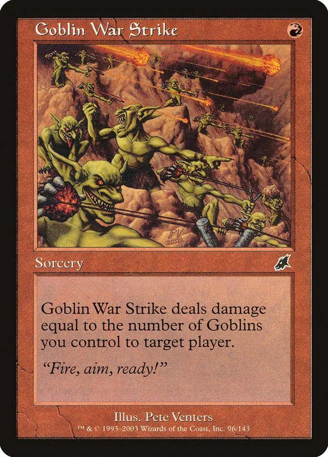 Goblin War Strike Front Face