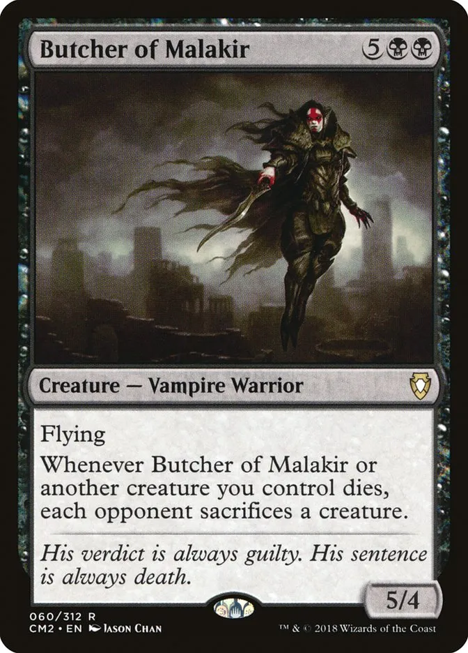 Butcher of Malakir Front Face