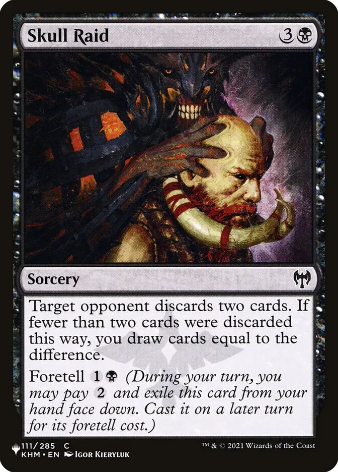 Skull Raid Front Face