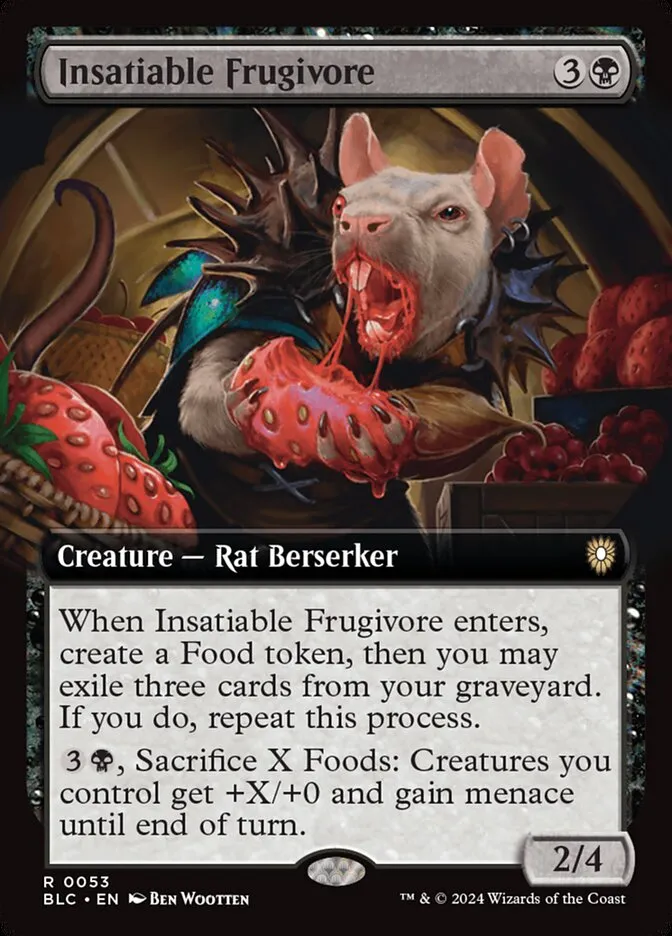 Insatiable Frugivore Front Face
