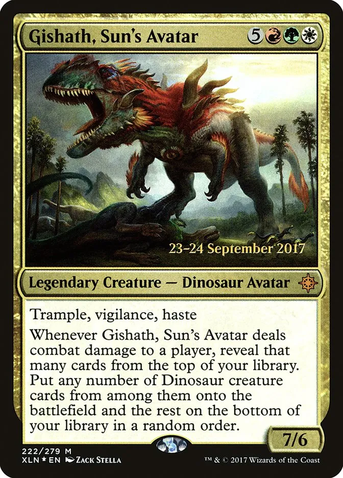 Gishath, Sun's Avatar Front Face
