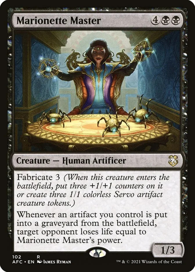 Marionette Master Front Face