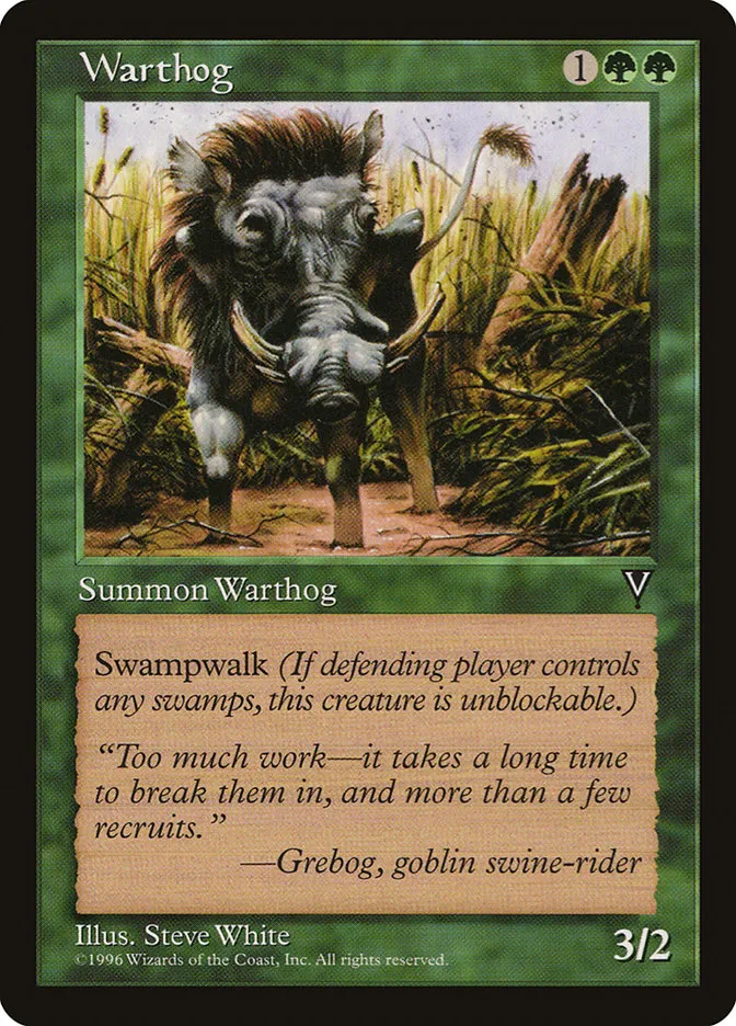 Warthog Front Face