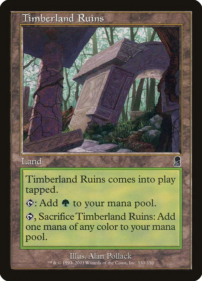 Timberland Ruins Front Face