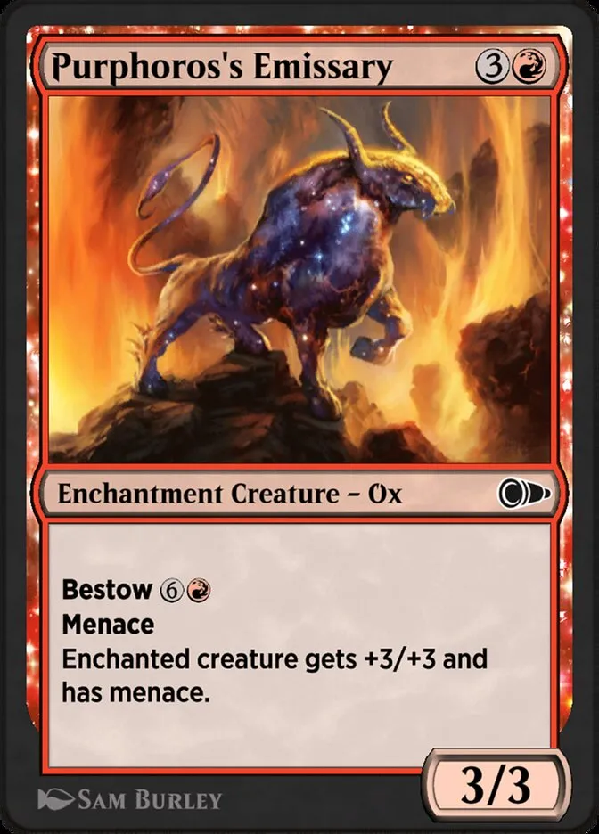Purphoros's Emissary Front Face