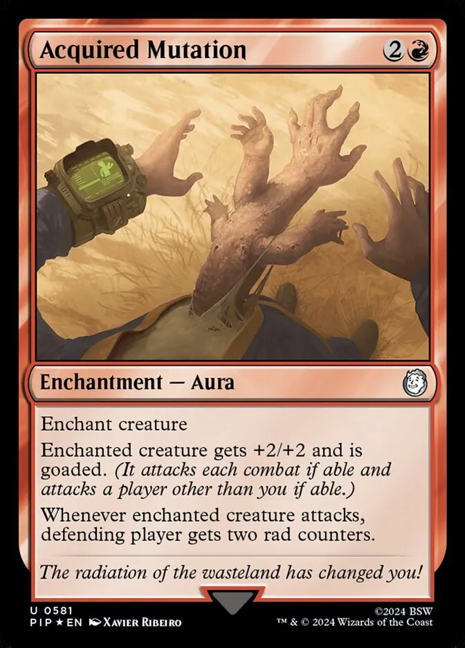 Acquired Mutation Front Face