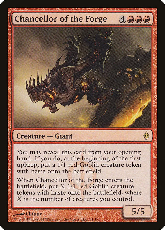 Chancellor of the Forge Front Face