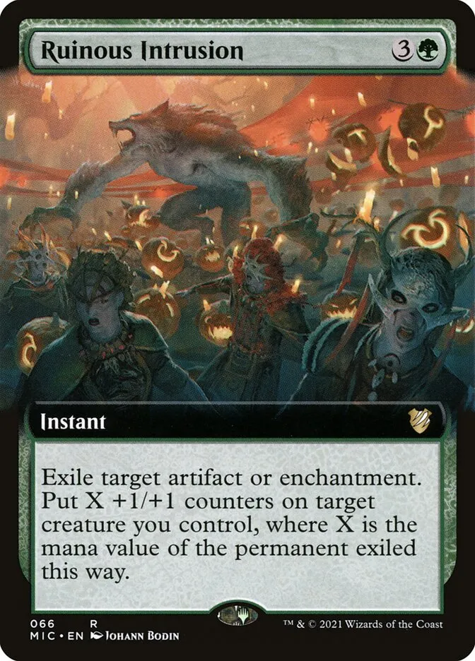 Ruinous Intrusion Front Face
