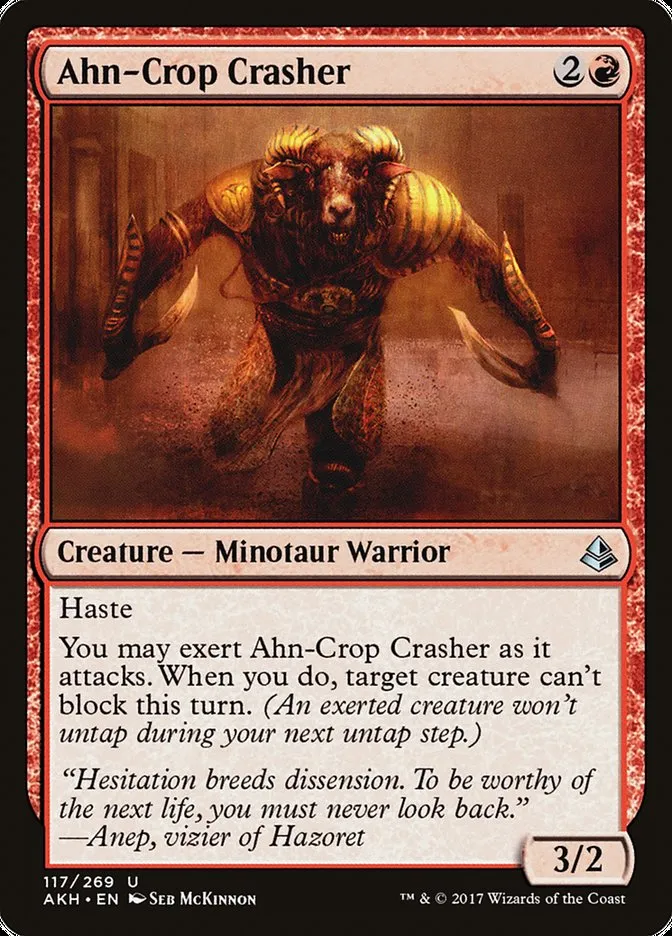 Ahn-Crop Crasher Front Face