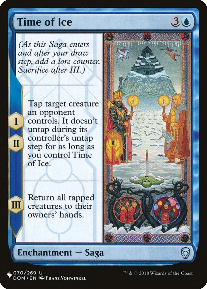 Time of Ice Front Face