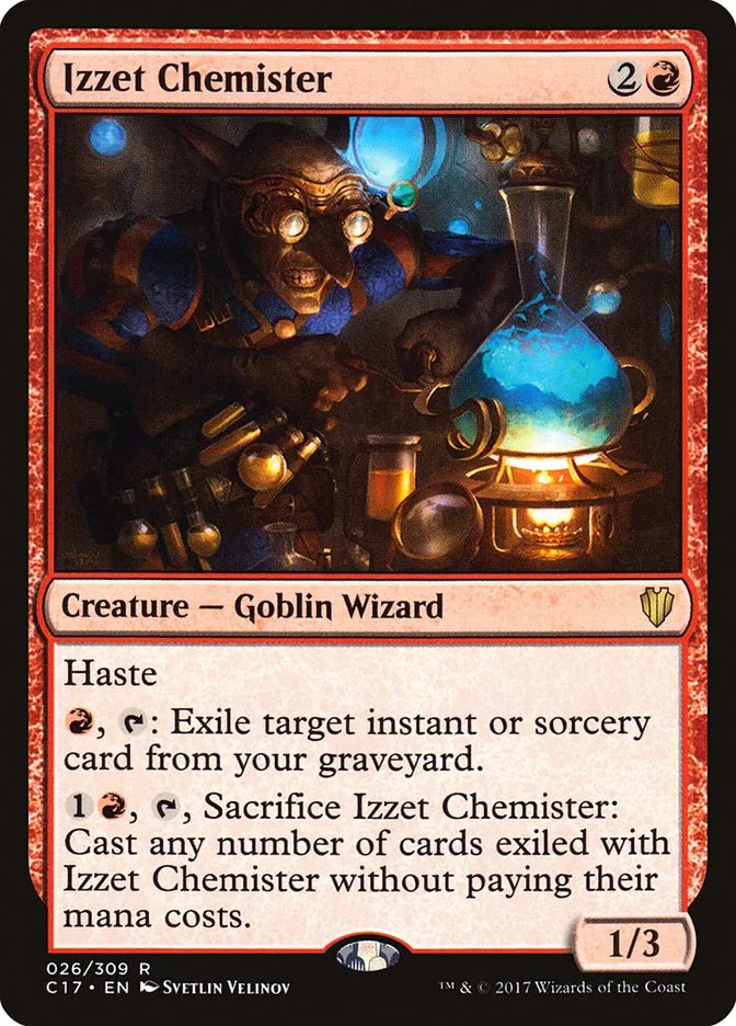 Izzet Chemister Front Face
