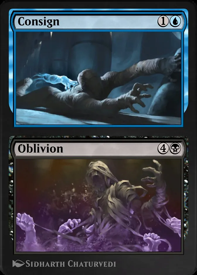 Consign // Oblivion