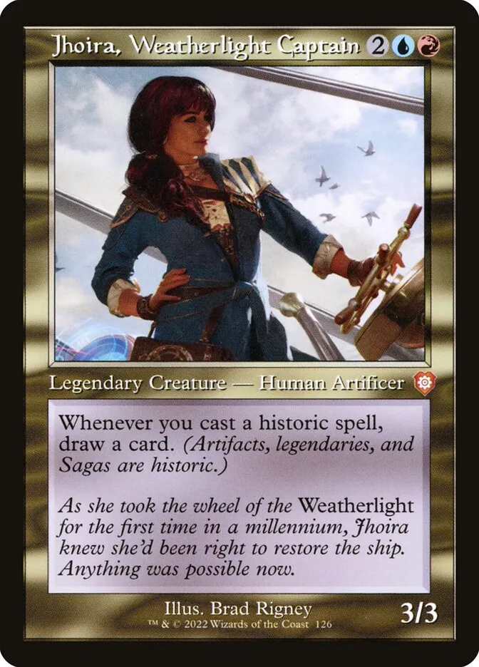 Jhoira, Weatherlight Captain Front Face
