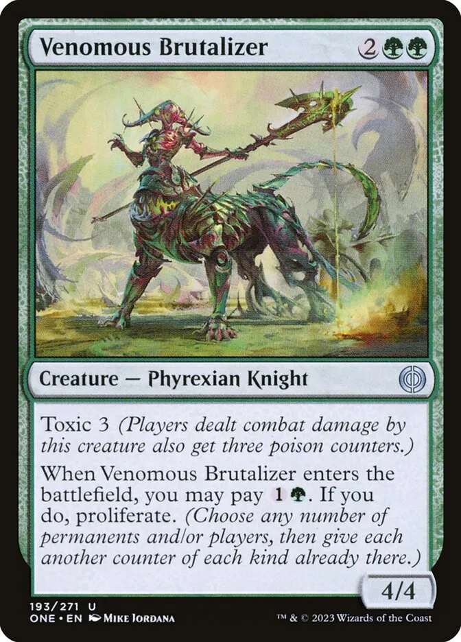 Venomous Brutalizer Front Face