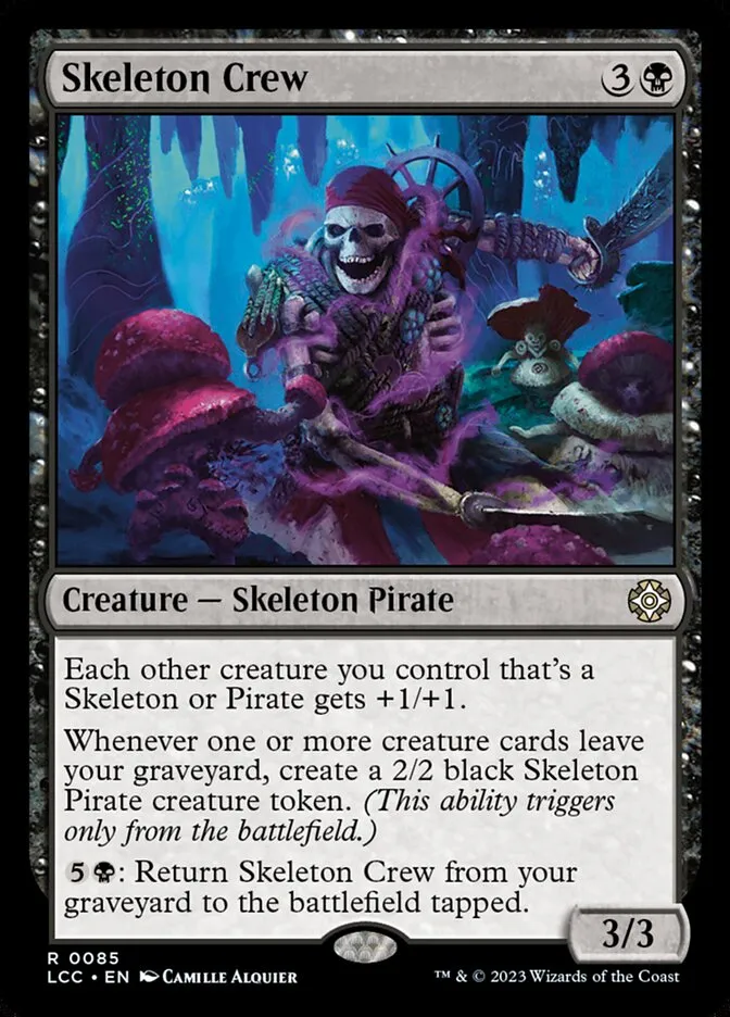 Skeleton Crew Front Face